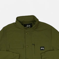 Stüssy Khaki Green Utility Jacket
