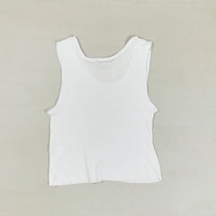 Stüssy Womens White Spellout vest (Uk8)