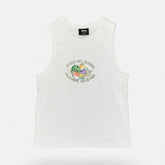 Stüssy Womens White Fruit Bowl Graphic Vest