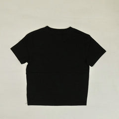 Stüssy Womens Black White Dice Graphic Baby T-shirt (Uk6)