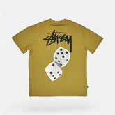 Stüssy Mustard Dice Graphic T-shirt