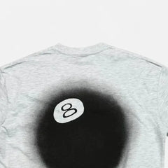 Stüssy Grey 8-Ball Graphic T-shirt