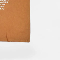 Stüssy Brown Cities Graphic T-shirt