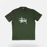 Stussy Green Graphic T-shirt