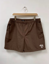 Stussy Everyday Casual Shorts with Double Logo Print