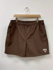 Stussy Everyday Casual Shorts with Double Logo Print