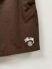 Stussy Everyday Casual Shorts with Double Logo Print