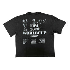 Black “World Cup” Tee