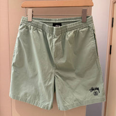 Stussy Everyday Casual Shorts with Double Logo Print