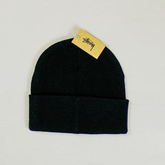 Stüssy Black Beanie (One Size Fits All)