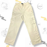 Stüssy Womens Cream Cargo Pants