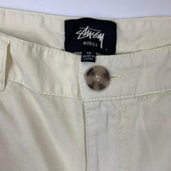 Stüssy Womens Cream Cargo Pants