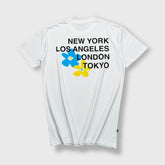 Stüssy White Flower Graphic T-shirt