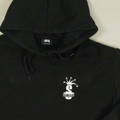 Stüssy Black "S" And Broken Crown Hoodie
