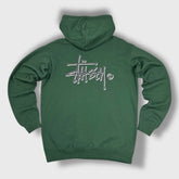 Stüssy Dark Green Hoodie