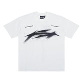 Hellstar Abstract Racing Tribal Logo Graphic T-Shirt