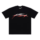 Hellstar Abstract Racing Stripe Graphic T-Shirt