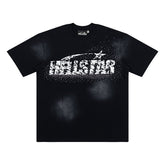 Hellstar Gradient Block Logo Heavyweight Washed T-Shirt