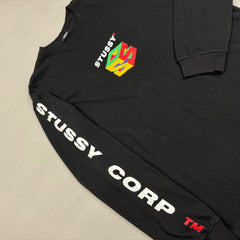 Stüssy Black Long Sleeve T-shirt