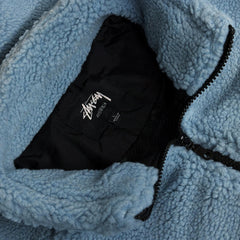 Stussy Blue Zip Up Fleece (XL)