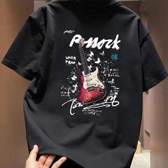 American fashion brand short sleeved T-shirt for men and women in spring and summer, loose and trendy, cool and stylish, Korean version, casual and versatile, round neck, half sleeved
