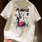 American fashion brand short sleeved T-shirt for men and women in spring and summer, loose and trendy, cool and stylish, Korean version, casual and versatile, round neck, half sleeved