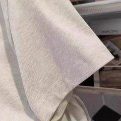 First tier tail goods counters withdraw from picking up leaks~2026 summer heavyweight pure cotton short sleeved men's and women's versatile simple trend