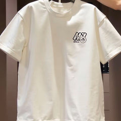 Top brand foreign trade counters are picking up leftover goods~American hip-hop style creative printed short sleeved T-shirt, high street trendy brand, men's and women's styles