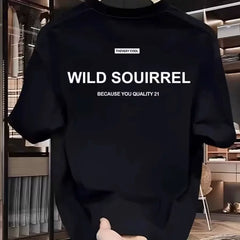 Overseas order backlog~Foreign trade counter withdraws American style heavyweight pure cotton short sleeved T-shirt, versatile and loose for couples