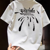 Summer New Short Sleeve T-shirt Heavy Cotton Trendy Casual Fashion Versatile Round Neck Half Sleeve for Men and Women Couple Same Style