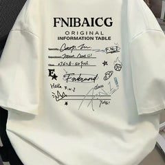 Brand foreign trade~Cutting labels, picking up leaks, counter surplus orders, Korean style heavyweight pure cotton short sleeved T-shirt, men's and women's couple Instagram niche