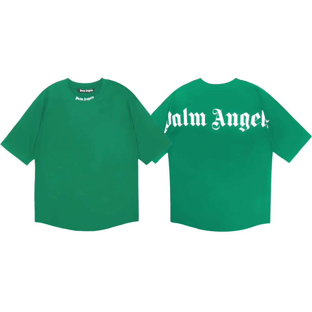 Palm Angels Classic Back Logo Print Pink T-Shirt