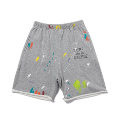 Gallery Dept. DÉPT de la GALERIE Paint Splatter Sweatshorts