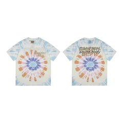 Gallery Dept. Sunburst Tie-Dye Sound Mind Short Sleeve T-Shirt - Pastel Multi