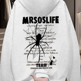 Foreign trade tail order trimming label clearance counter withdrawn~New autumn and winter trendy brand hoodies for men and women, loose and versatile