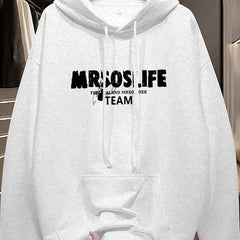 Foreign trade tail order trimming label clearance counter withdrawn~New autumn and winter trendy brand hoodies for men and women, loose and versatile