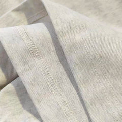 Overseas order backlog~Withdrawn foreign trade by cutting labels. Spring and summer European and American trendy brands with three bars, heavy weight, pure cotton short sleeved T-shirt
