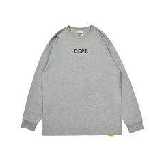 Gallery Dept. Minimalist DEPT. Logo Long Sleeve T-Shirt - Light Grey