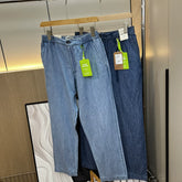 Bullshit! Small niche high-end! Spring and summer men's foreign trade breathable, comfortable and cool thin linen pants fashionable jeans