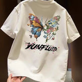 2026 new short sleeved T-shirt for both men and women, summer loose and trendy, simple half sleeved top, loose and versatile, casual