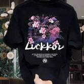 Overseas order backlog~Withdrawal of foreign trade trendy brand pure cotton short sleeved T-shirt with cut label for couples in summer loose fit plus size