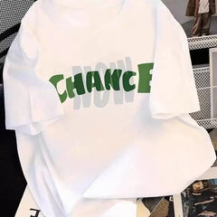 First tier tail goods counter stores withdraw to pick up leaks~Heavy duty pure cotton short sleeved T-shirt for men and women, couple style, trendy brand, loose large size