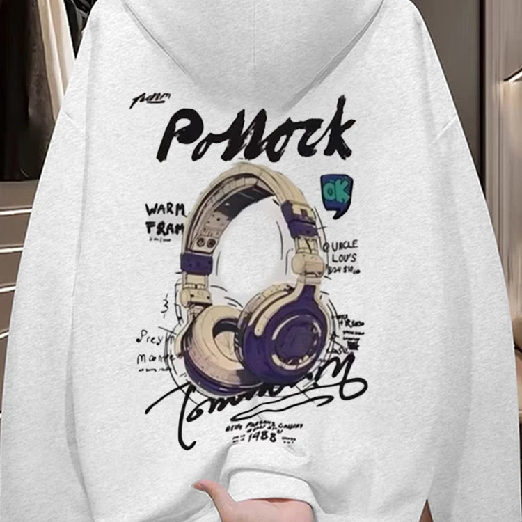 Overseas Order~Foreign Trade Clearance Tail Goods Autumn and Winter Trendy Brand Pure Cotton Hoodie for Men and Women, Loose Large Size Versatile