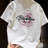 Top brand foreign trade counters' leftover inventory collection~Summer heavyweight round neck pure cotton short sleeved T-shirt for both men and women, American fashion brand
