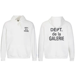 Gallery Dept Dept de la Galerie White Hoodie