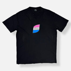 Stussy Black Flag Graphic T-shirt