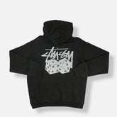 Stussy Black Dice Graphic Hoodie