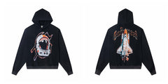 Vintage "Godspeed" Space Shuttle Oversized Hoodie