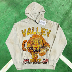 Vale Forever Graphic Pullover Hoodie (Cream / Leopard & 1997 United States Tour)