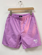 Stussy Everyday Casual Shorts with Double Logo Print